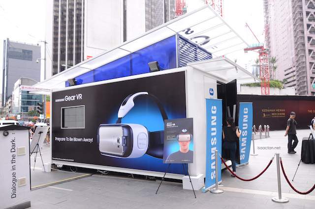 The Samsung Gear VR Innovator Edition for S6 showcase at Pavilion last week