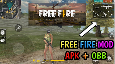 Free Fire Mod Apk 2019 + Data OBB (Free Skin & Diamonds) Terbaru