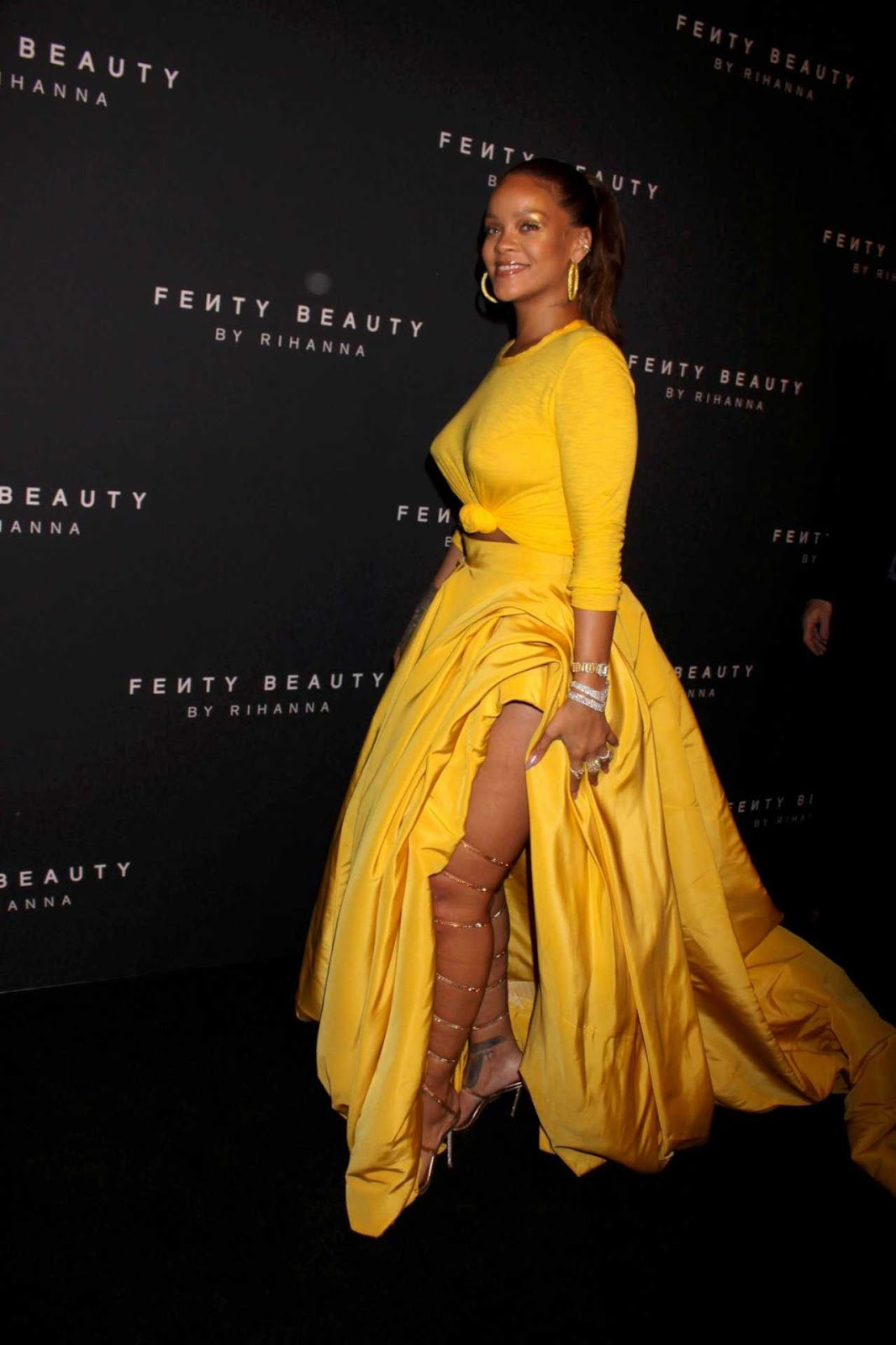 Rihanna Wore the Perfect Yellow Dress