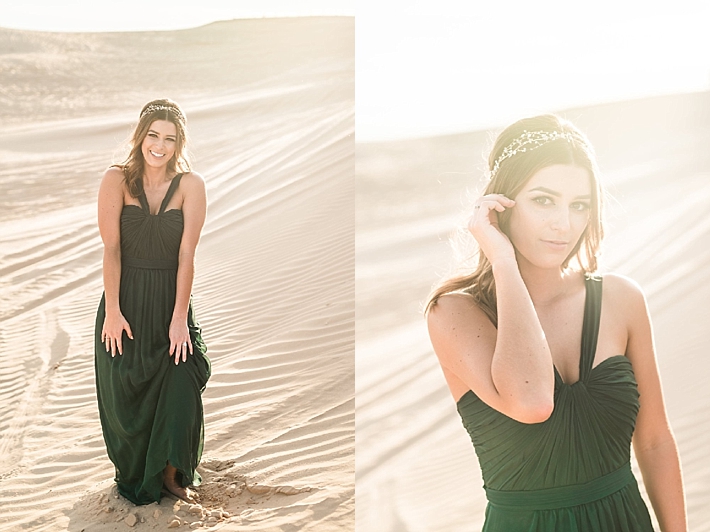 A Romantic Sand Dunes Engagement Session from Victoria Johansson Photography