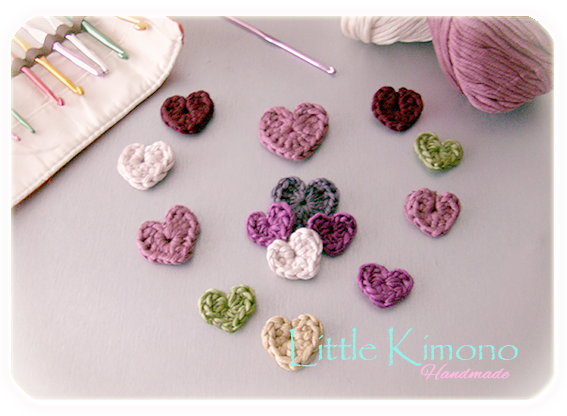 Corazones a crochet ღ |