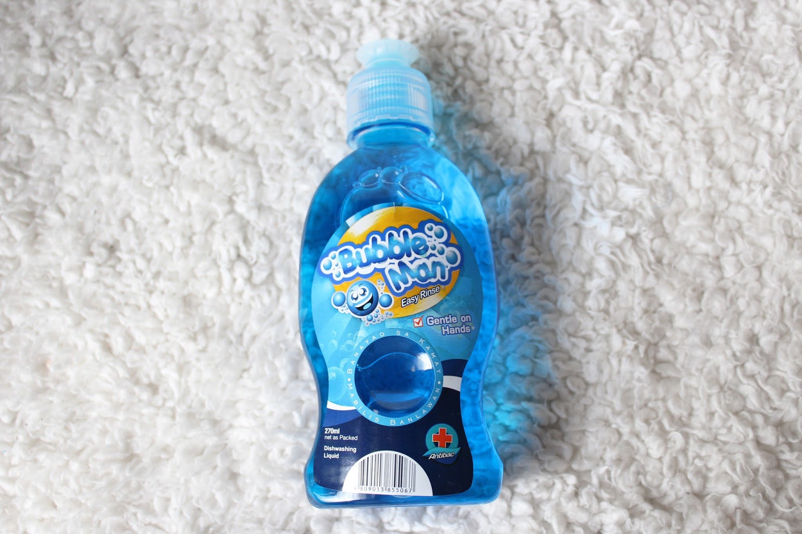 REVIEW Bubble Man Dishwashing Liquid Soap My Little Secret