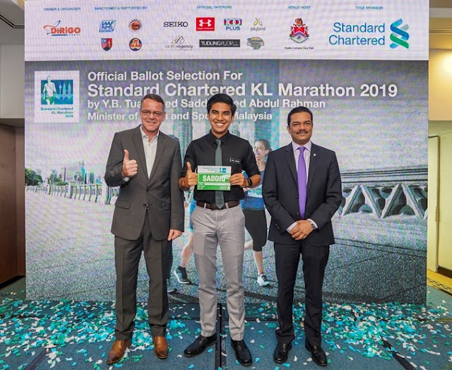 #SCKLM2019, Ballot Winners, SCKLM, Standard Chartered KL Marathon, SCKLM 2019, running, fitness, Minister of Youth and Sports, Syed Saddiq