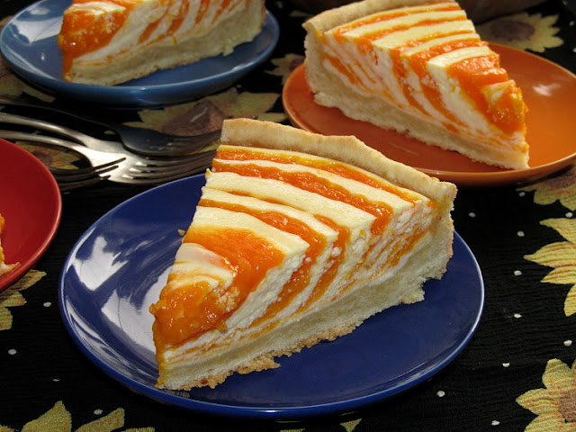 Творожно-тыквенный пирог