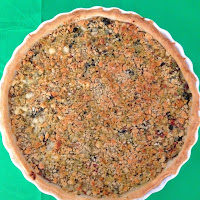  Tarte de bacalhau com crosta de broa