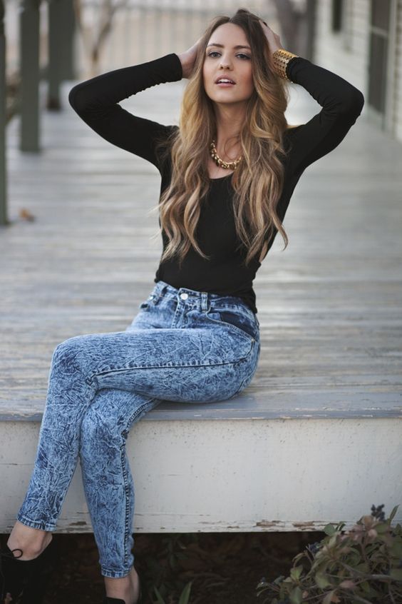 Still Trending Acid/Stone Wash Jeans / geeks fashion