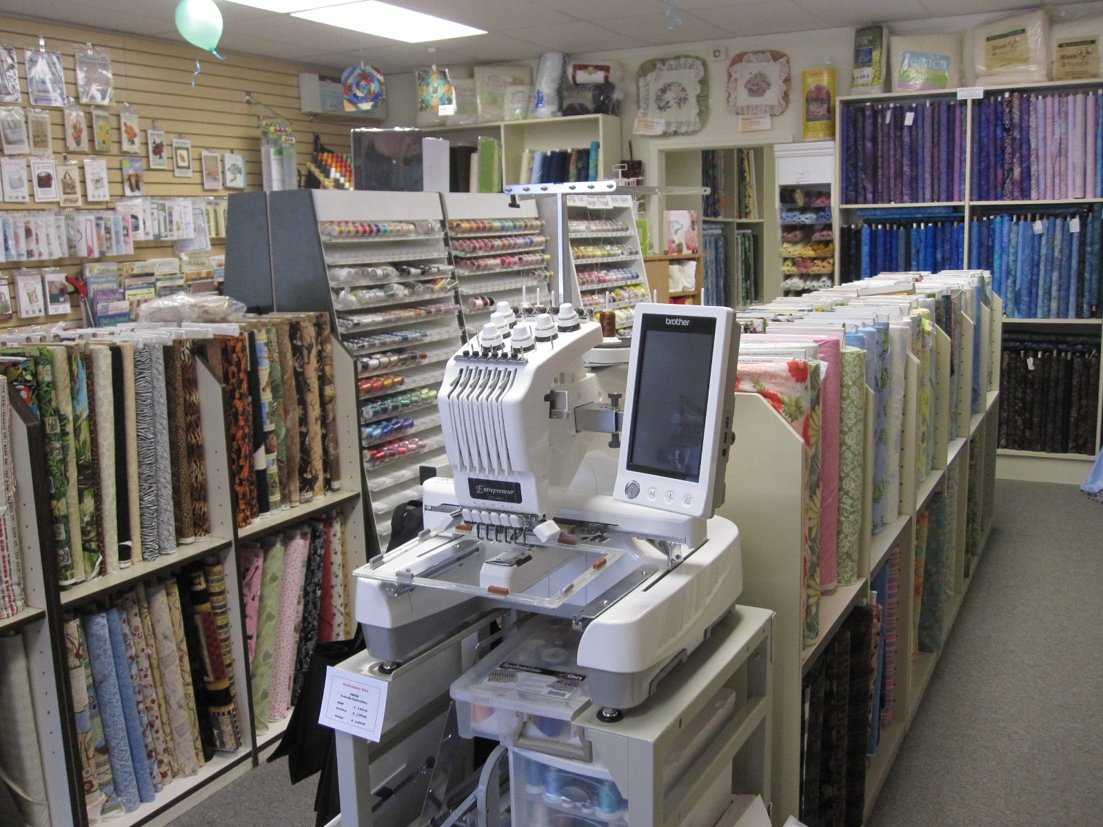 Paula Reid Machine Quilter TLC Quilters at The Sew N Sew