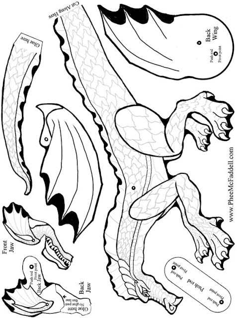 PAGES-ArtProjects+ThinkGymInformation/Gifs: DRAGON MARIONETTES