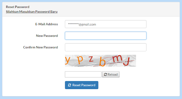 Cara Reset Password Akun SIA UT
