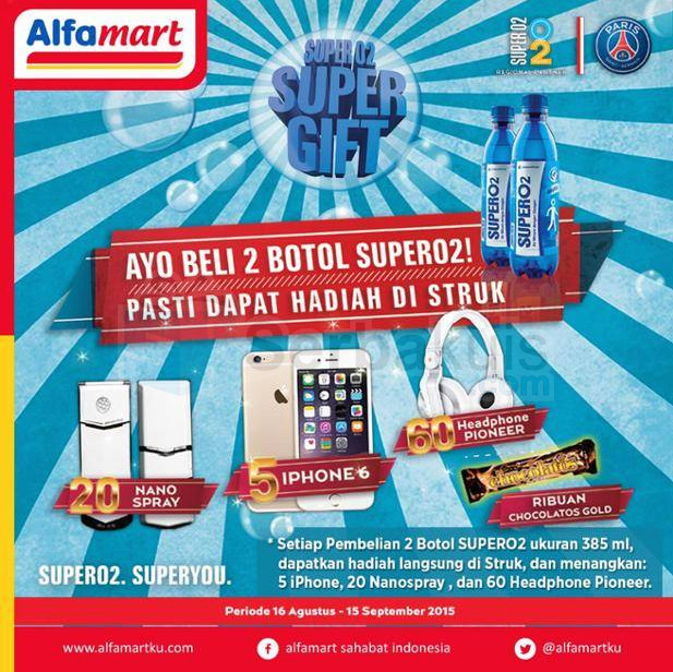 Promo Alfamart Super O2 Super Gift Berhadiah 5 iPhone 6 Promo Alfamart Super O2 Super Gift Berhadiah 5 iPhone 6