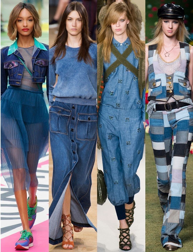 Fashion Style: The denim invade the catwalk this season - Trend