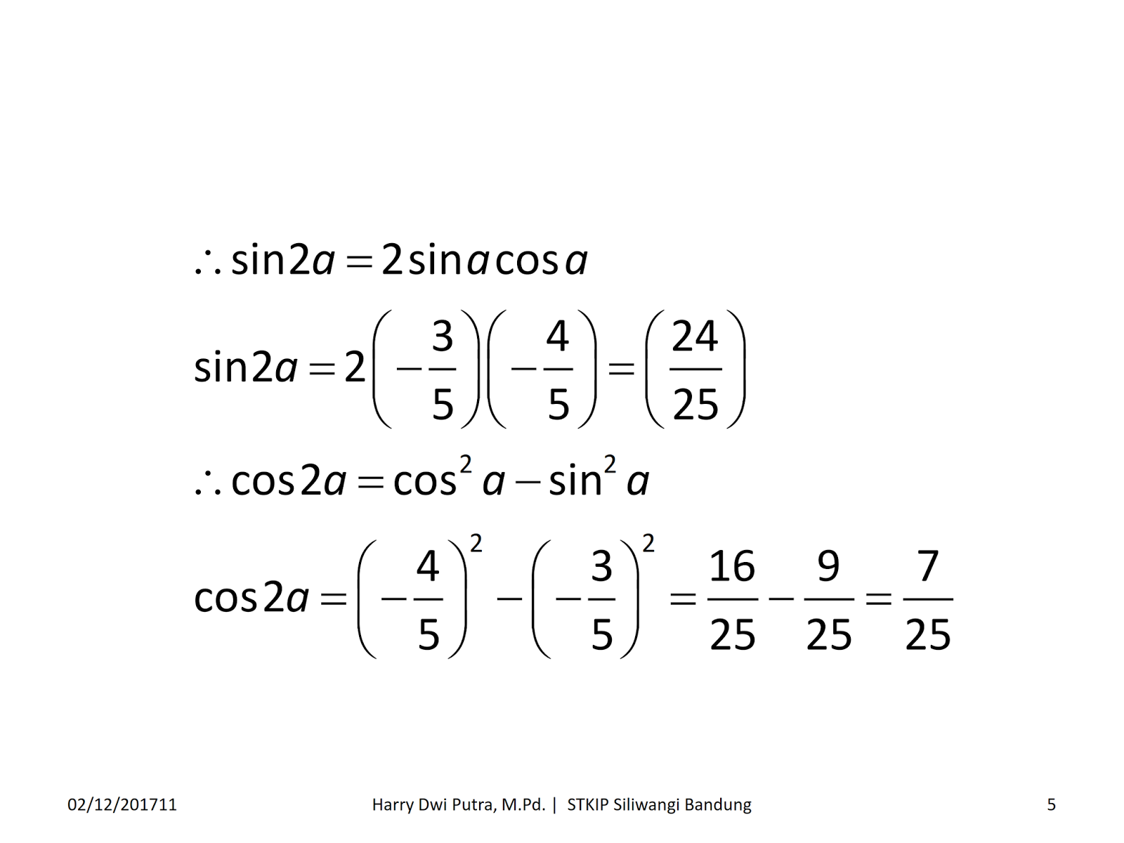 Yuk Mojok! Contoh Soal Identitas Trigonometri Sudut