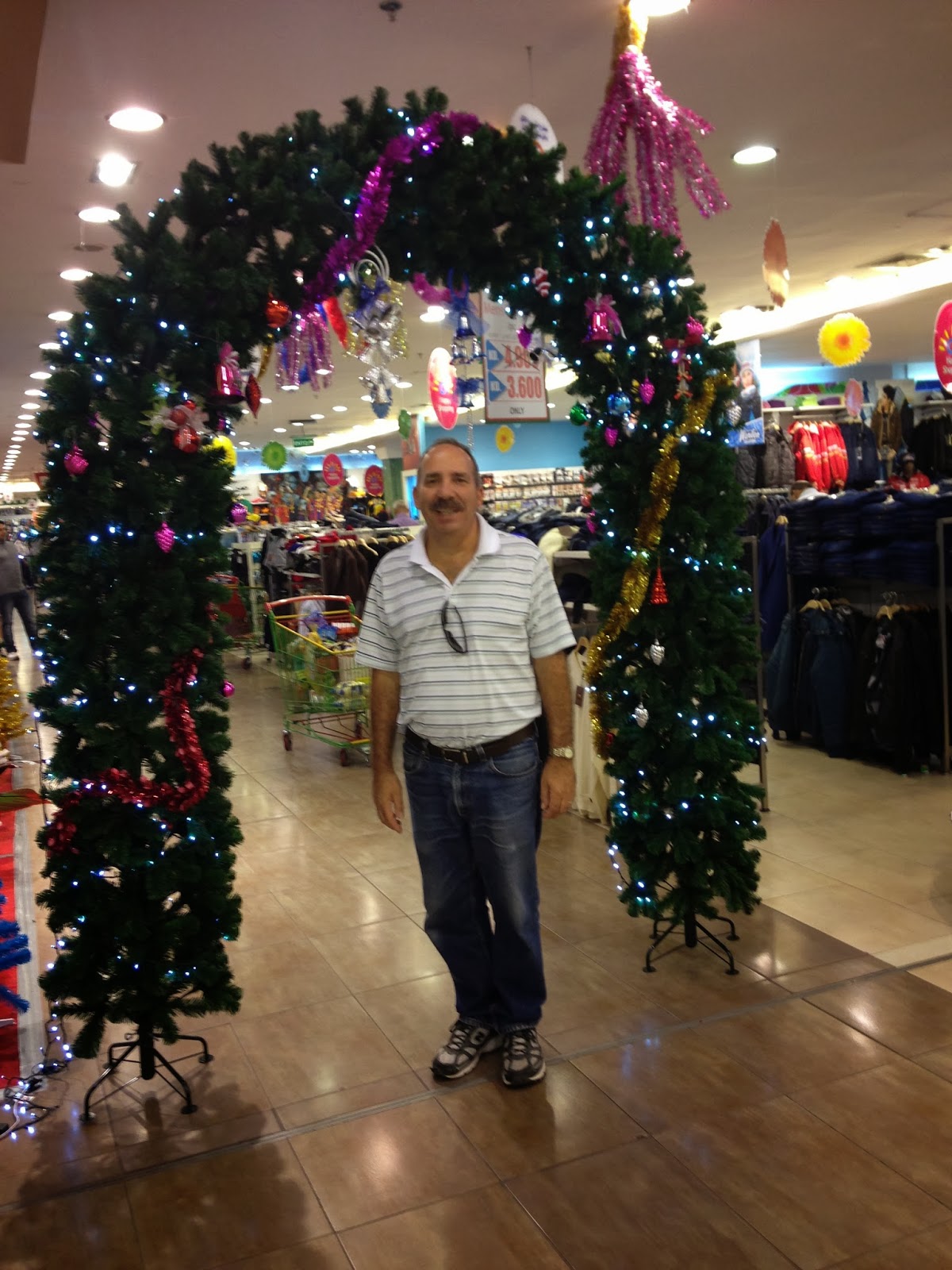 Jacqui and Richard Abroad Thursday, December 12th Christmas trees in