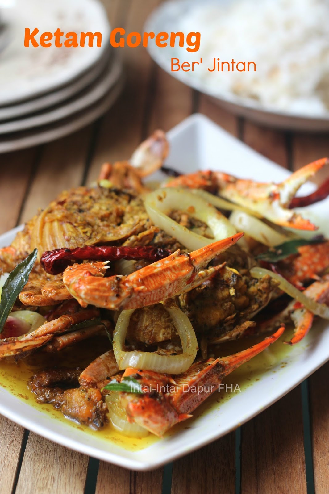 Resepi Ketam Goreng Berjintan Kongsi Resepi