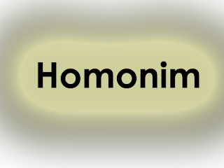 1. HOMONIM