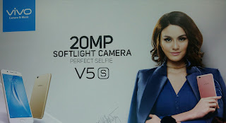 Peluncuran  Vivo V5s  Dengan fitur Kece Softlight Perfect Selfie 