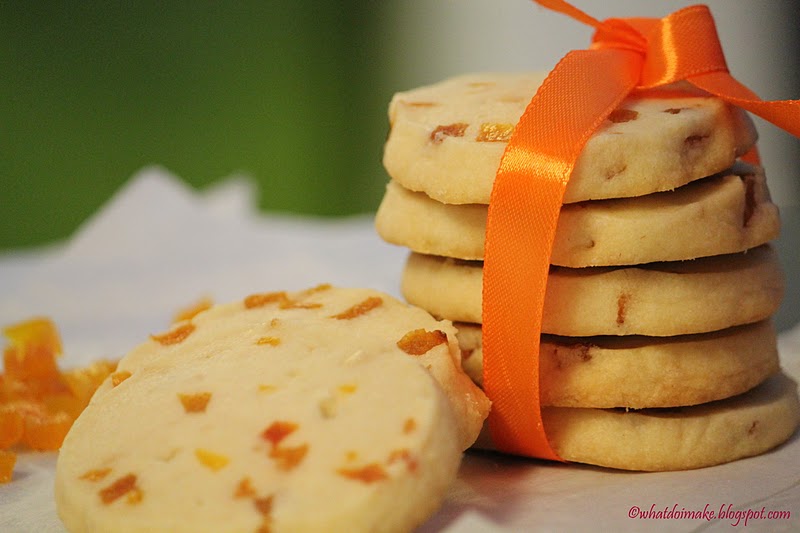 WHAT DO I MAKE... Apricot Shortbread Cookies