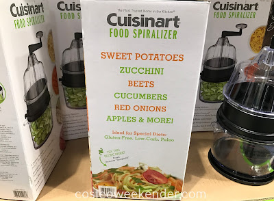 Ensure your kitchen has the right tools with the Cuisinart Food Spiralizer