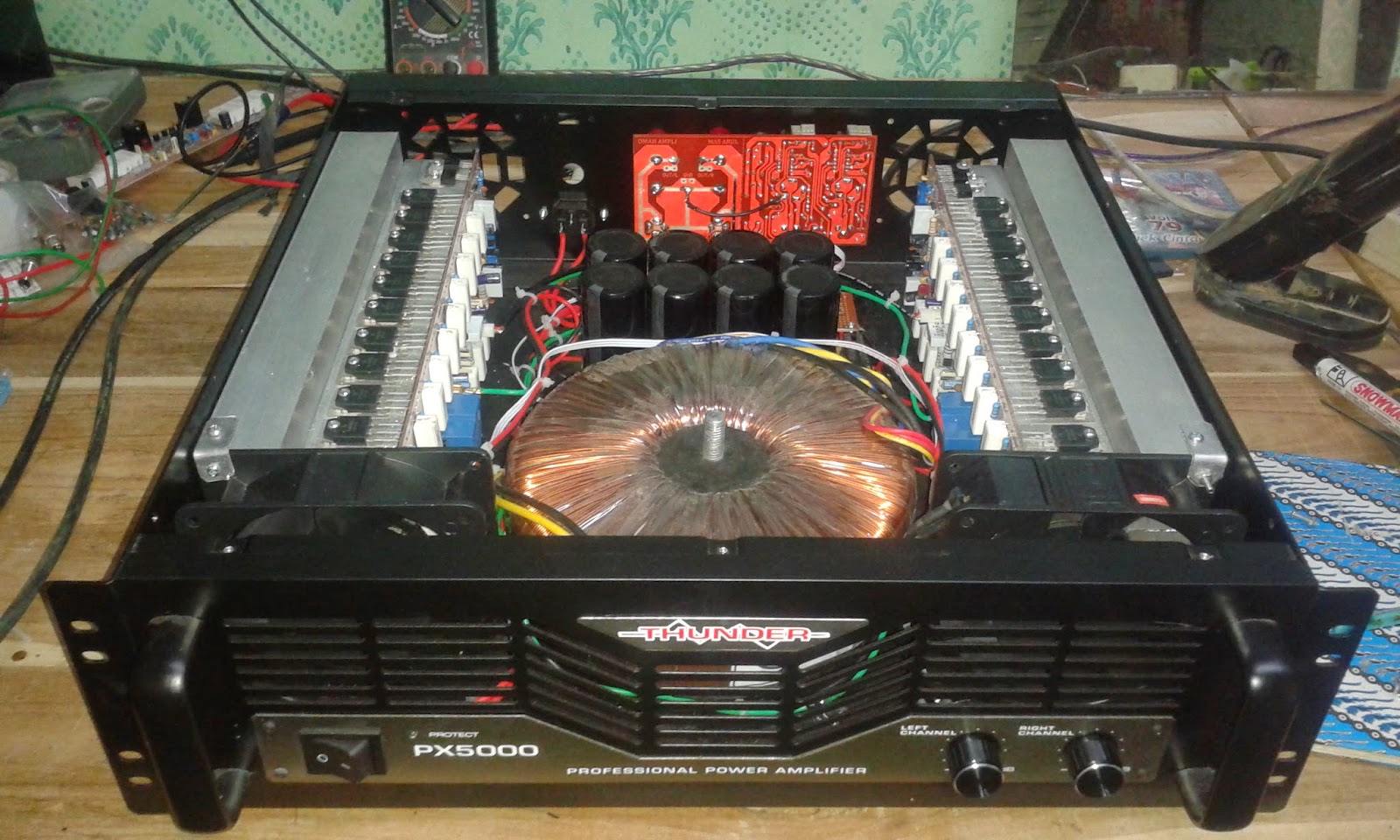 Power Amplifier para Profesional: Power Amplifier Rakitan rasa Build Up.