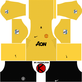 Manchester United Kits 2012/2013 - Dream League Soccer