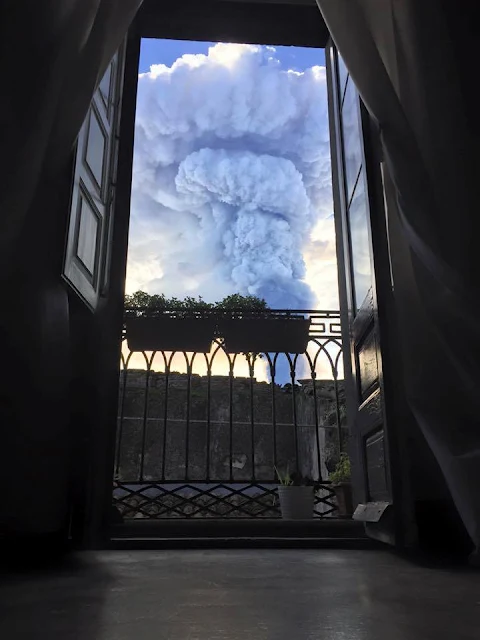 Etna Eruption from Randazzo