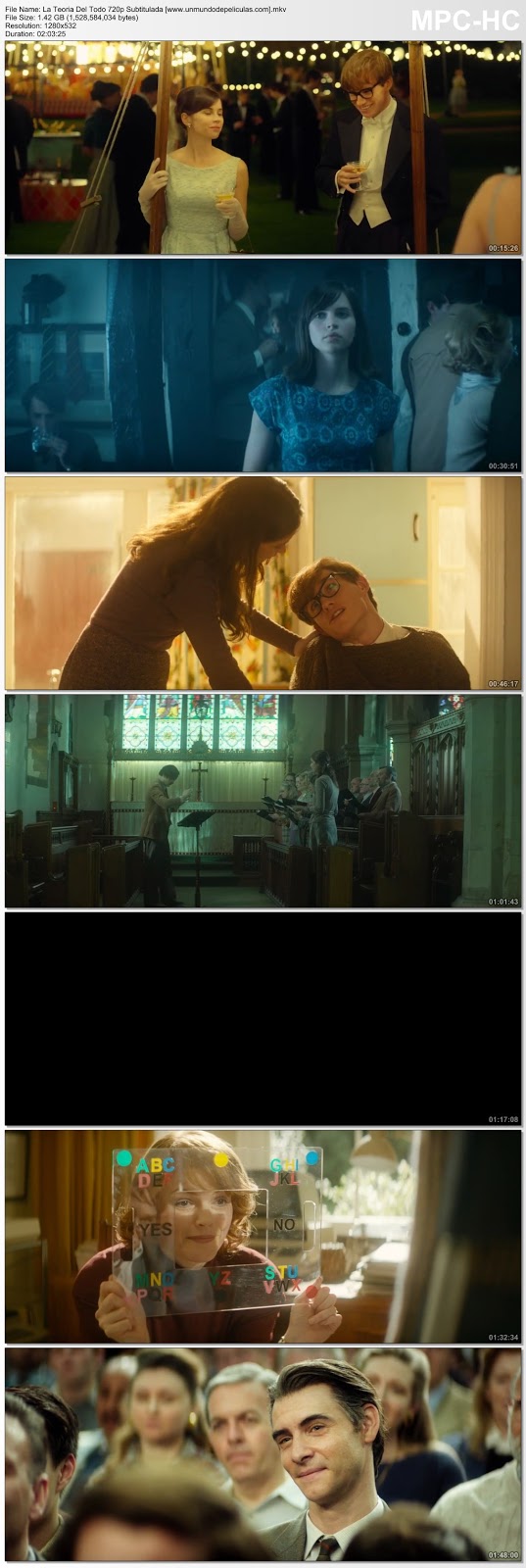 Capturas de la película.