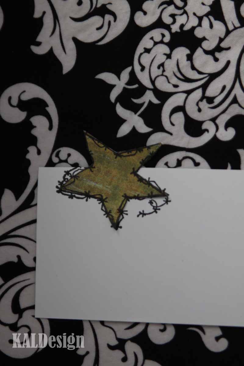 Who I Am.......... Another Card Paper Pieced Stamping