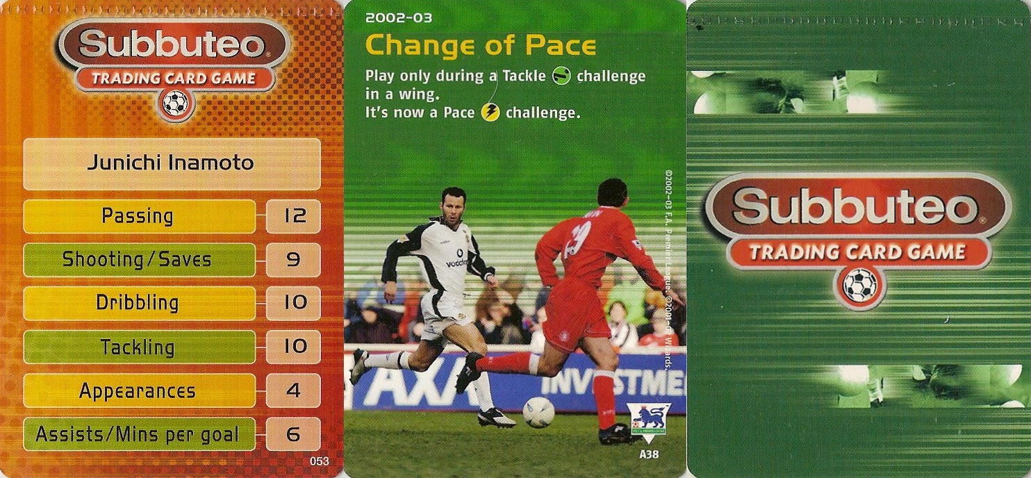 Football Cartophilic Info Exchange Wizards of the Coast / Subbutteo