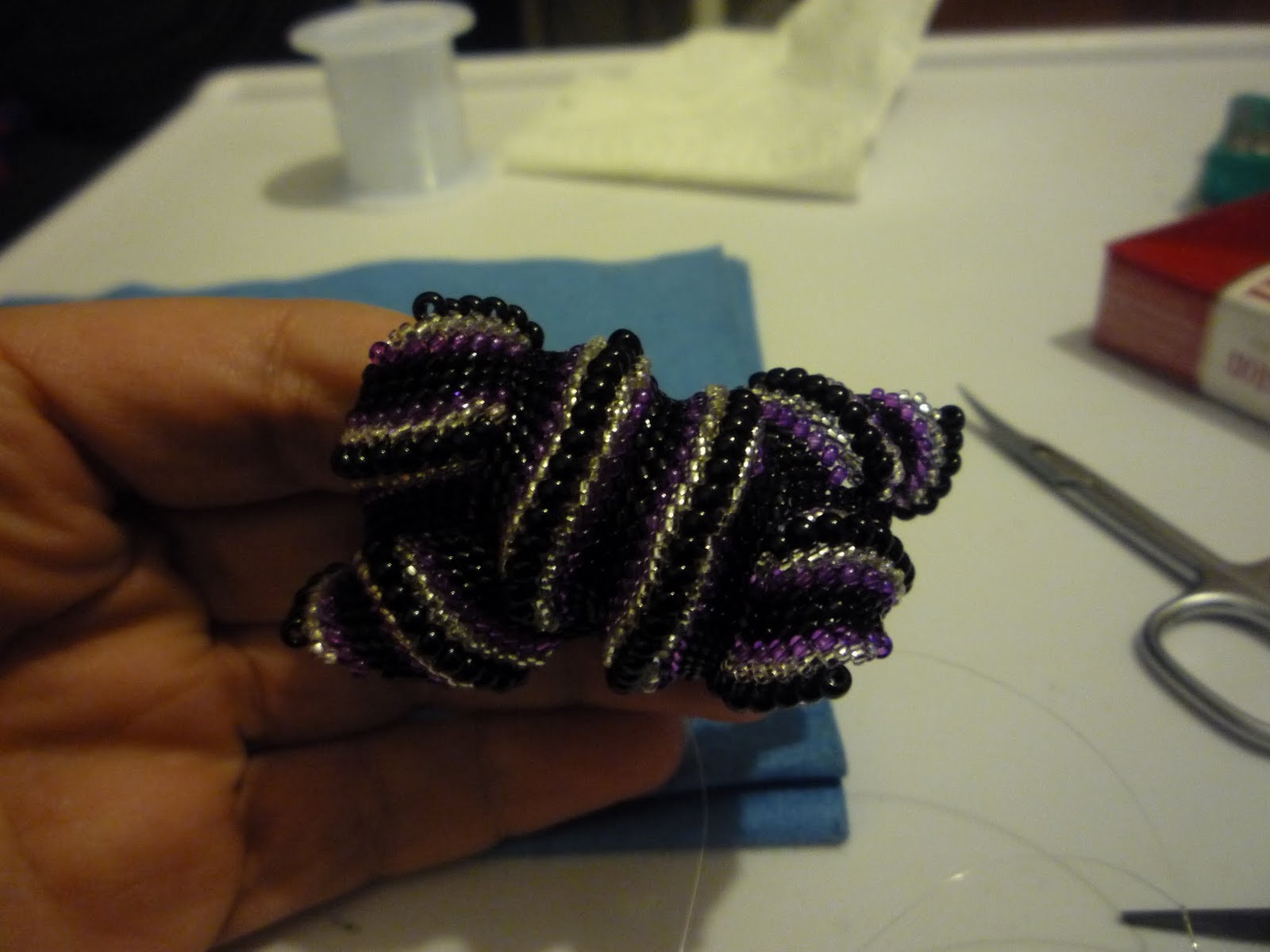 Abalorios OSR: Tutorial Wavy Triangle
