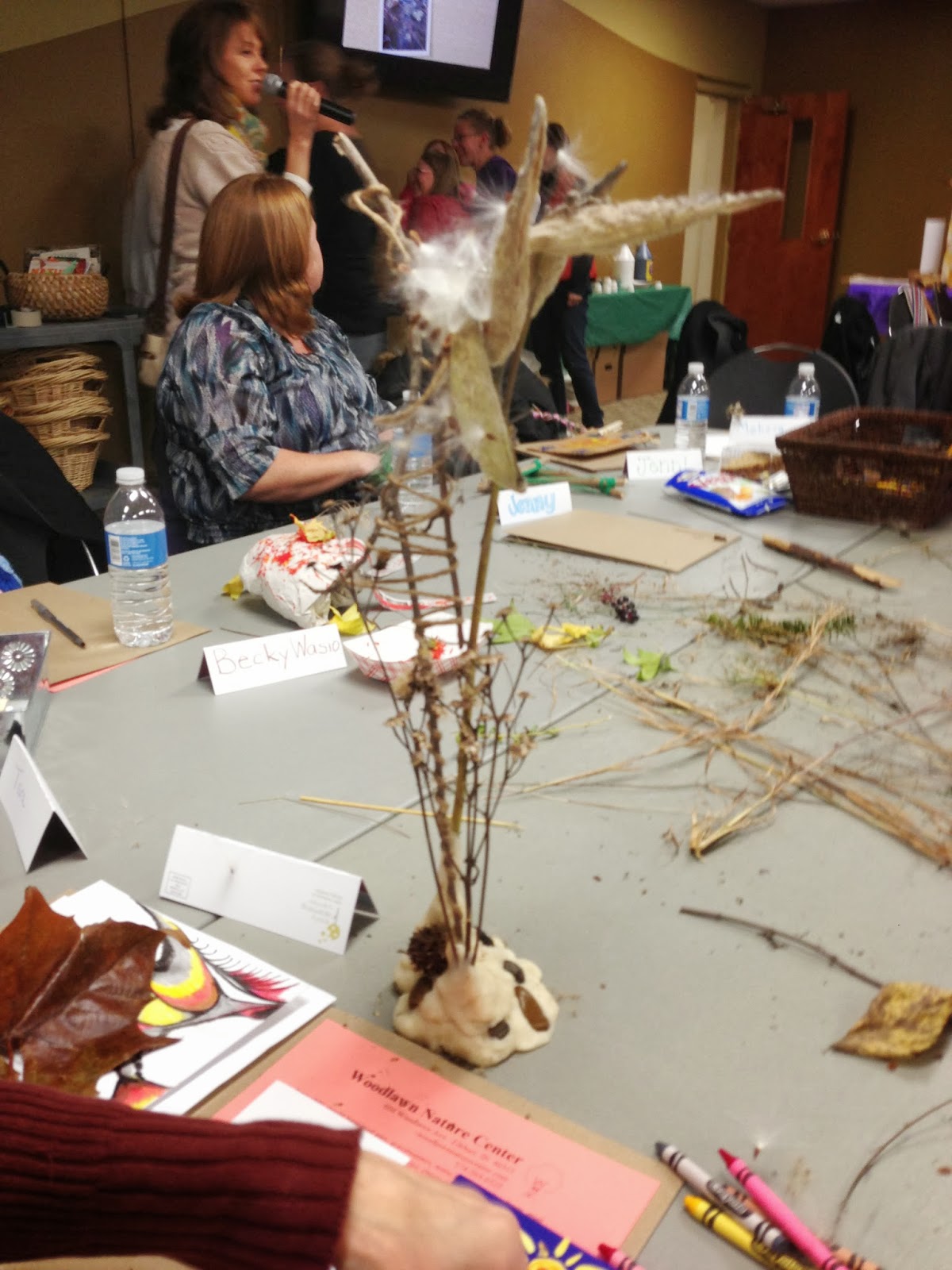 Inside Outside Michiana Natural Play Dough Sculptures