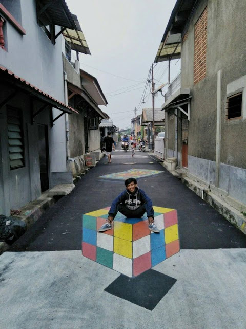 Foto-Foto Keren Kampung 3D di Depok - Blog Mas Hendra