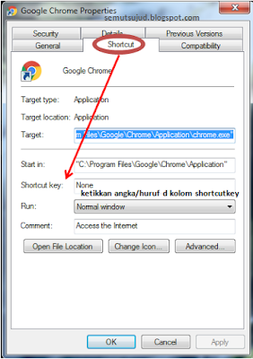 Cara membuat shortcut key pada program Cara membuat shortcut key pada program