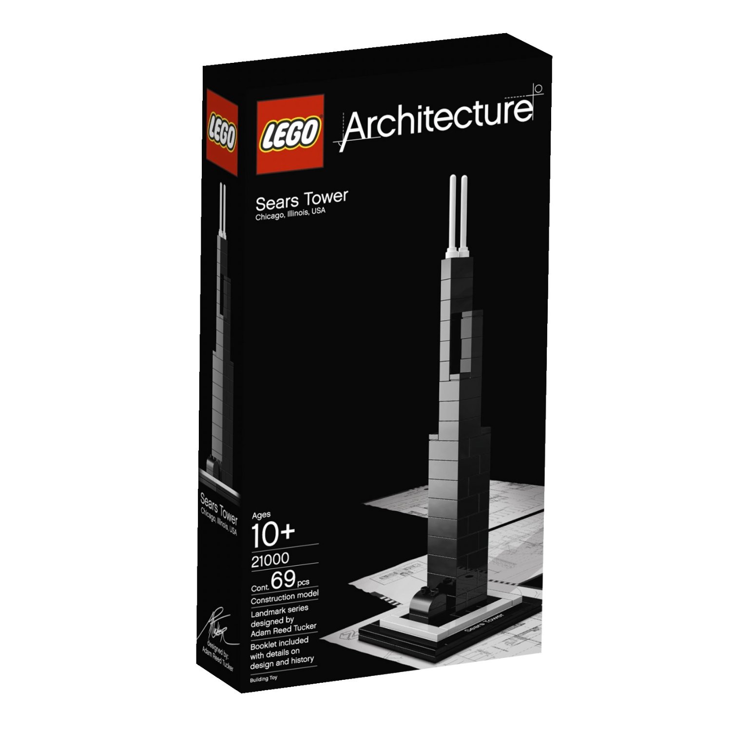 Brick Box Art: LEGO 21000 Sears Tower