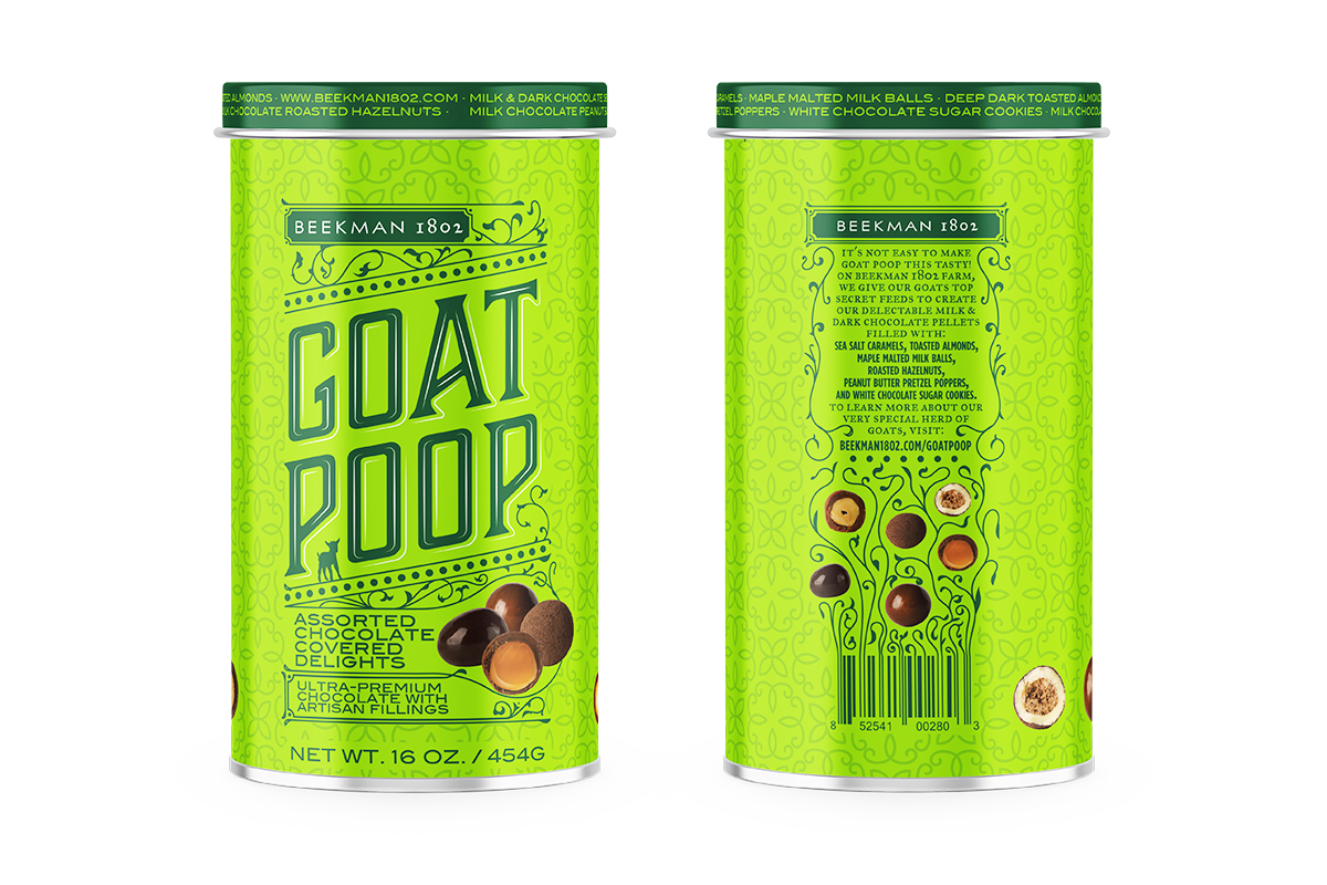 Goat Poop Packaging Of The World