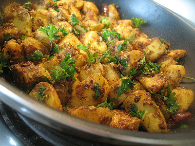 Tamarind Potatoes with Spices (Imli Aloo)