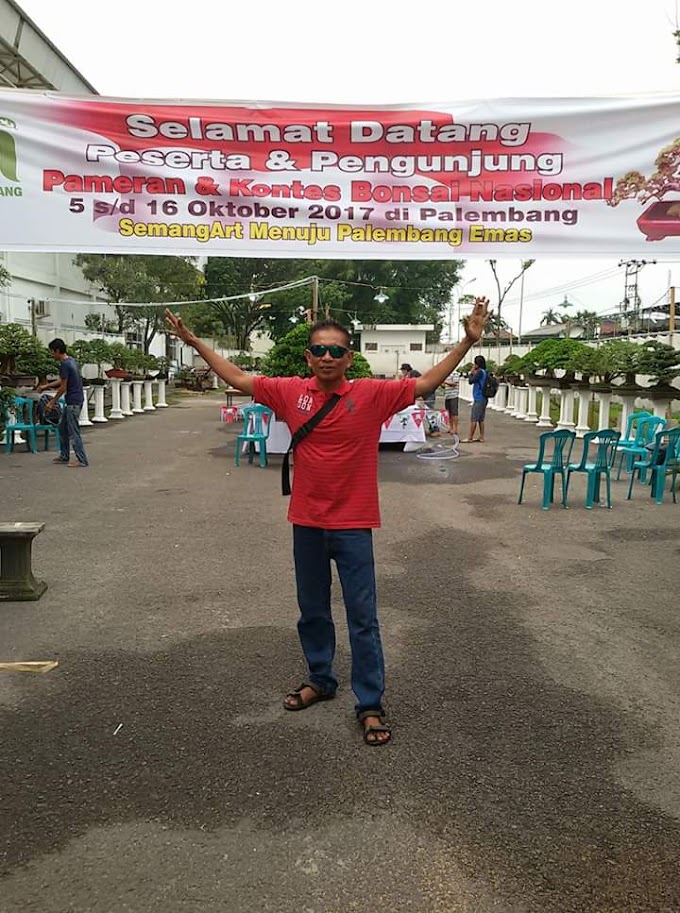 PPBI DAERAH IKUT SERTA MENGIRIM PERWAKILAN KONTES BONSAI PALEMBANG