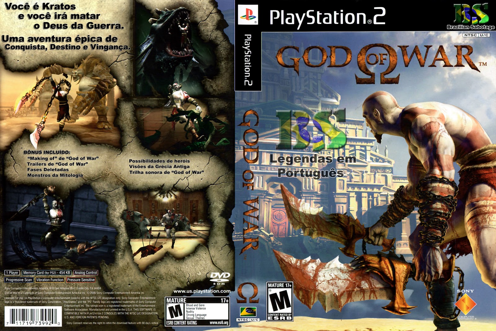 God Of War - Playstation 2 | Ultra Capas