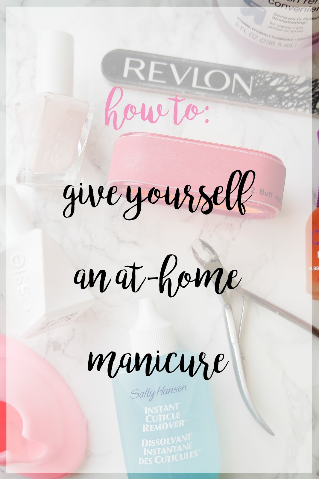 Franish: how to: do an at-home manicure