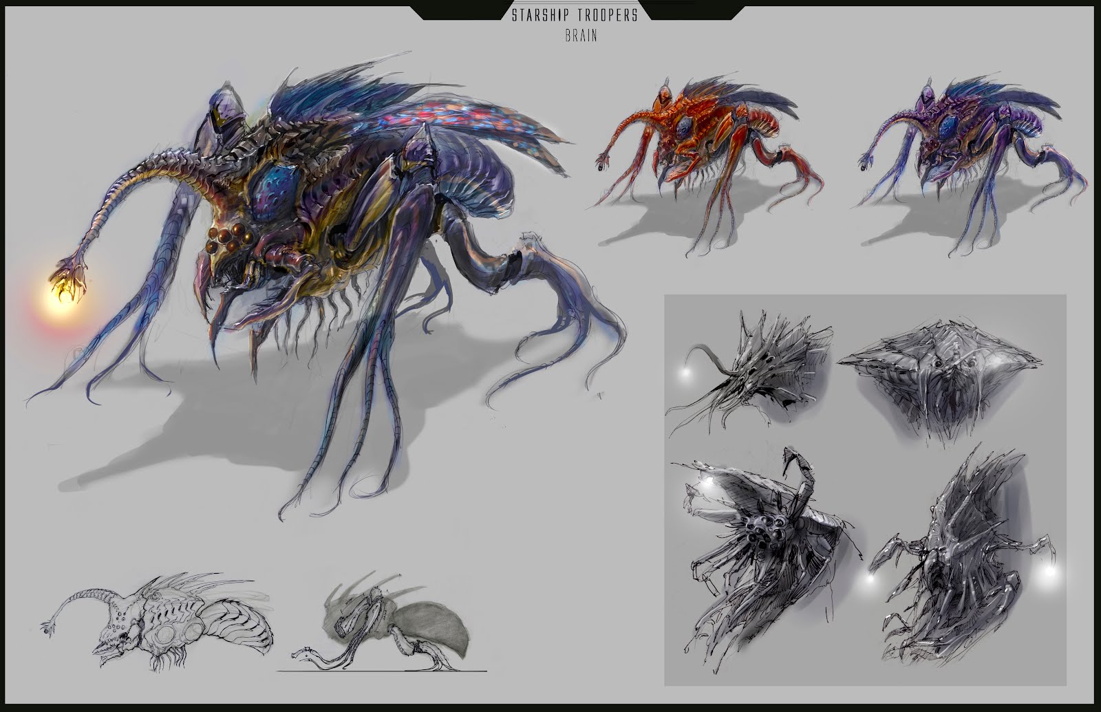 Jaekyung Jaguar Lee Starship Troopers Bugs (WIP)