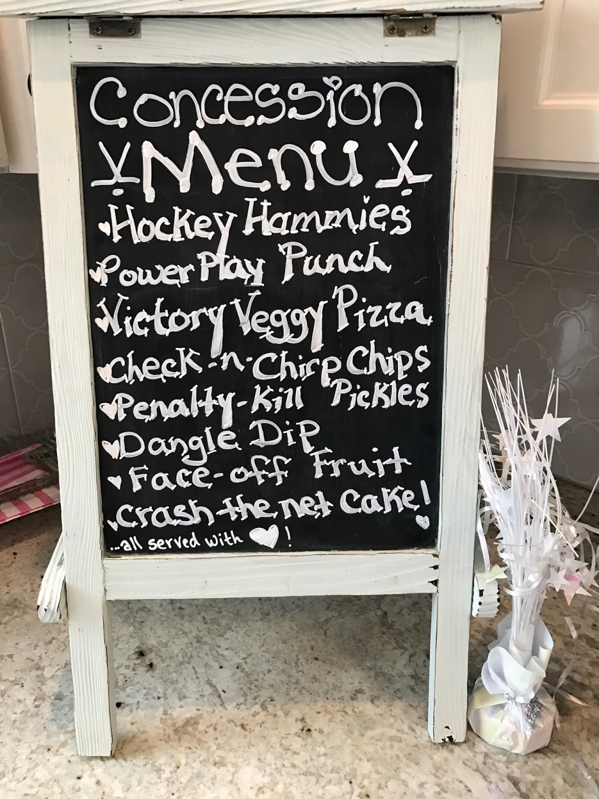 Altobelli Peterson Construction Hockey Themed Baby Shower