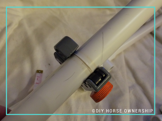 DIY: How to make a swiveling PVC Saddle Pad Rack
