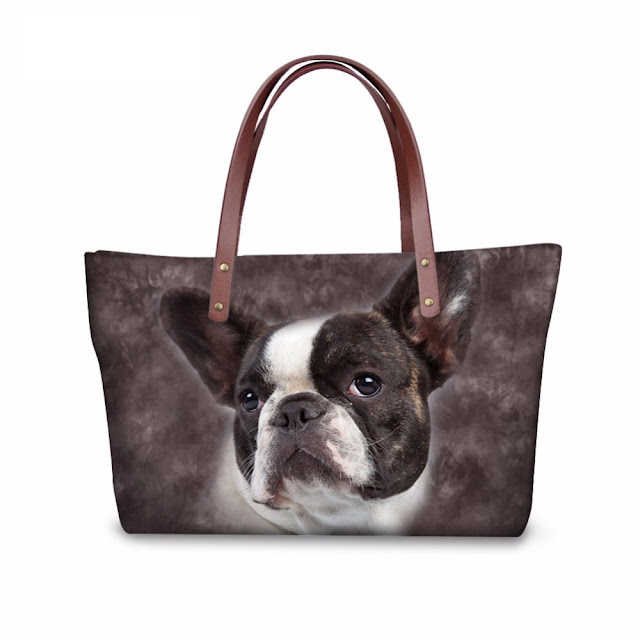 Women's Trendy Pug Shoulder Bag