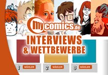 myComics Interviews + Wettbewerbe