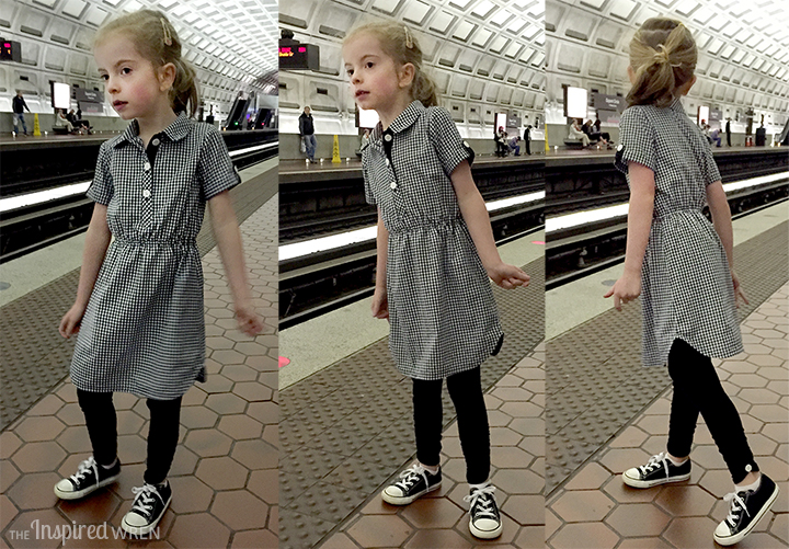 Love the shirt dress with leggings and Converse. Adorable. | The Inspired Wren Love the shirt dress with leggings and Converse. Adorable. | The Inspired Wren