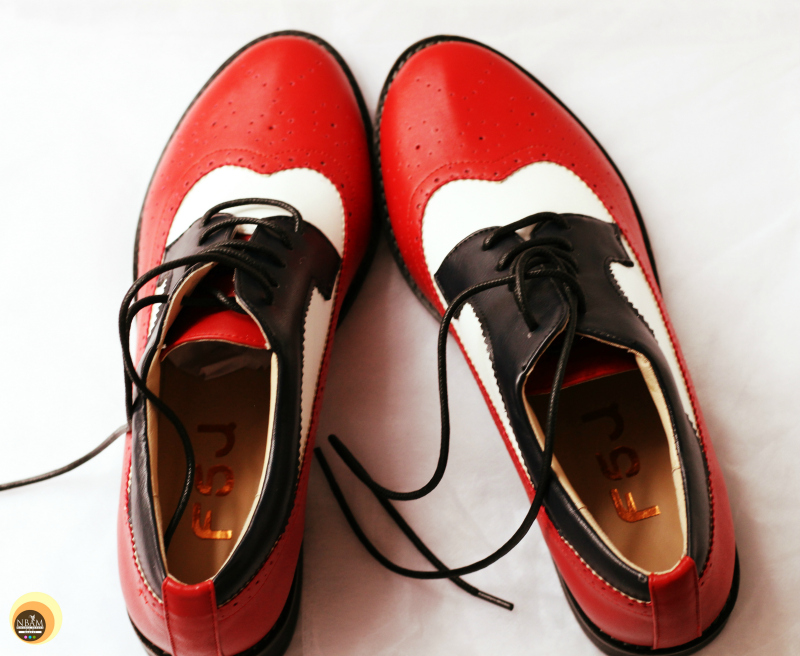 flat vintage shoes
