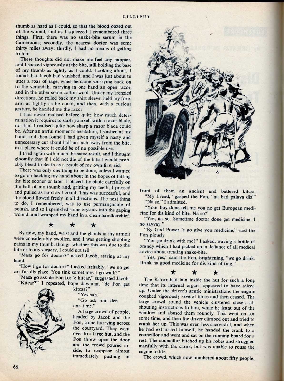 Raymond Sheppard, Lilliput stories and Gerald Durrell