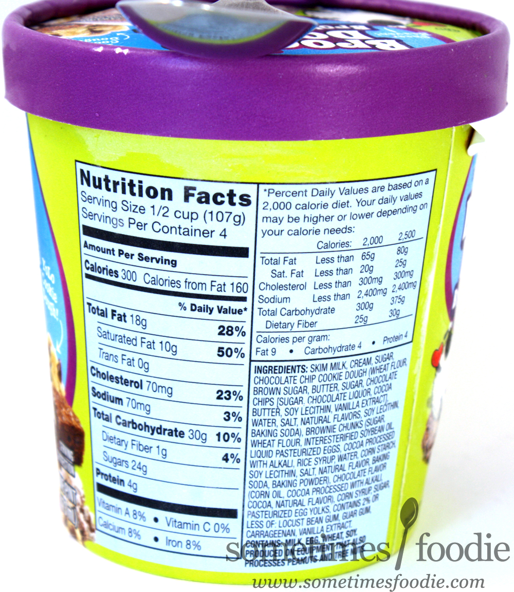 Sometimes Foodie Aldi's Version of Ben & Jerry's? Brookie Dough Ice