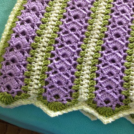 Mile-A-Minute Baby Afghan - Free Pattern