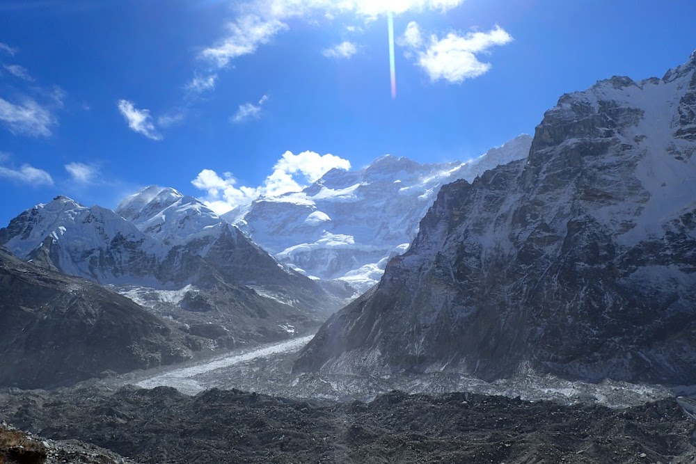 Канченджанга, трек к Северному и Южному базовым лагерям. Ноябрь 2018.