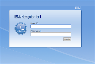 IBM Navigator for i login
